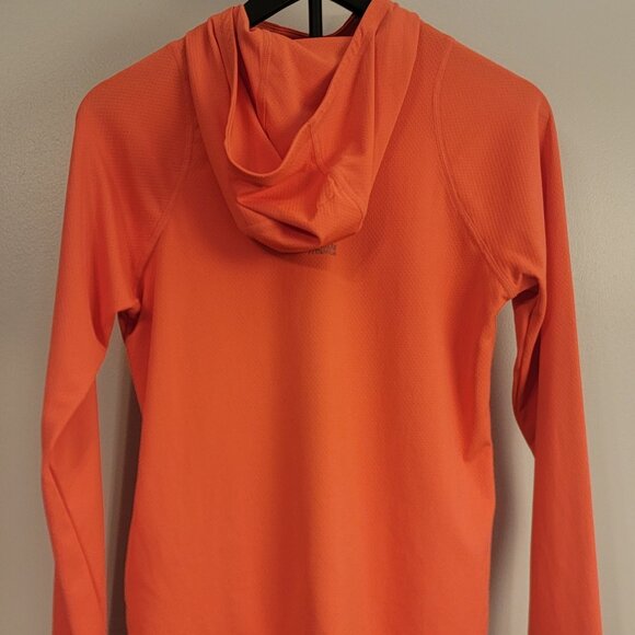 Columbia hooded running top-Orange, Size M - Picture 2 of 5